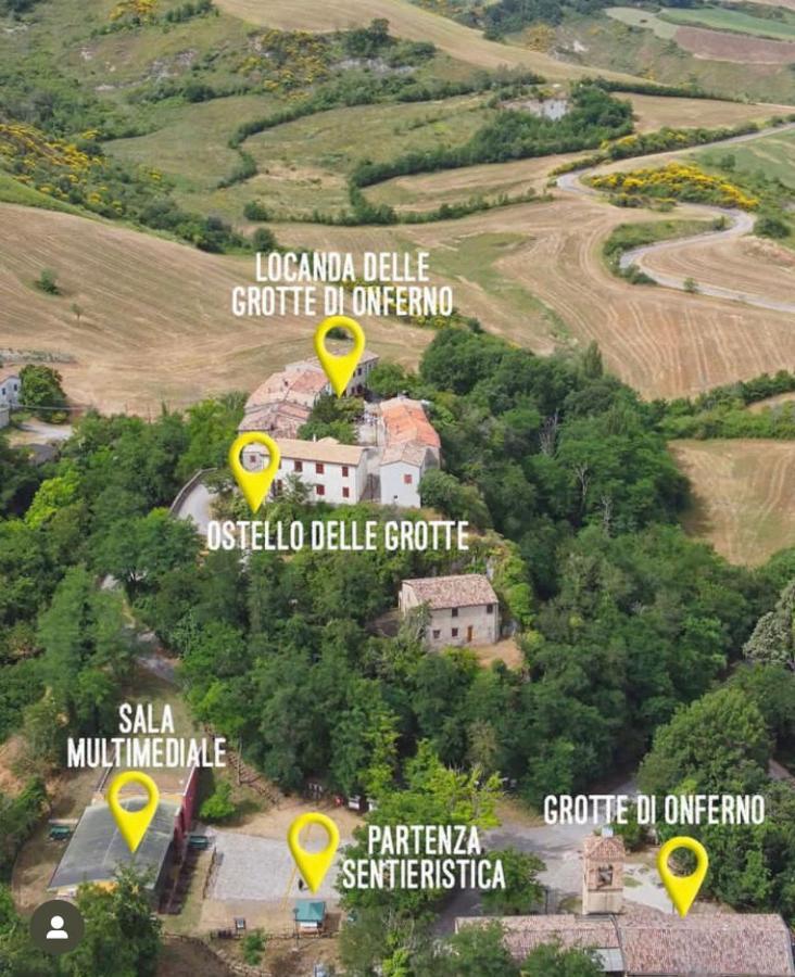 فندق Locanda Delle Grotte Di Onferno Gemmano المظهر الخارجي الصورة
